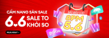 Voucher độc quyền Lazada Mega sale 6.6